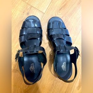 Cedar Ridge Genuine Leather 90s strap sandals